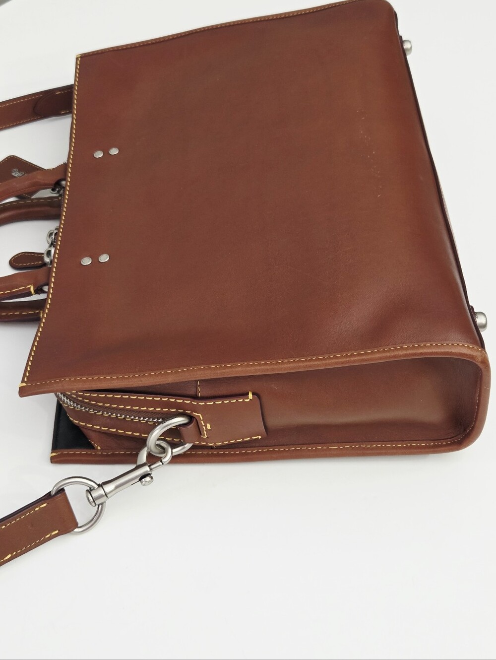 EXCELLENT COACH ROGUE BRIEF BRIEFCASE LAPTOP BAG 11647 - Picture 7 of 15